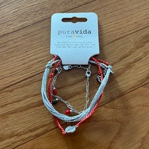 Pura Vida Holiday Bracelet 3-Pack. New with Tags!